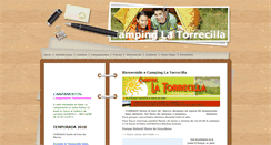 Desktop Screenshot of campinglatorrecilla.es